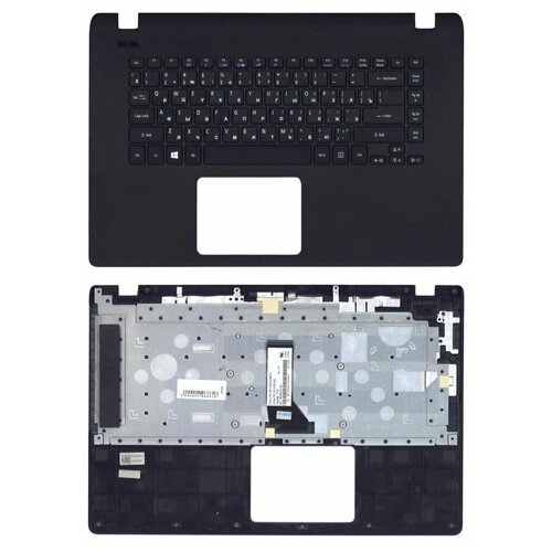 Клавиатура keyboard 60Y4UN2010 для ноутбука Acer Aspire ES1-511 Packard Bell ENTF71BM черная топ-панель 3767₽