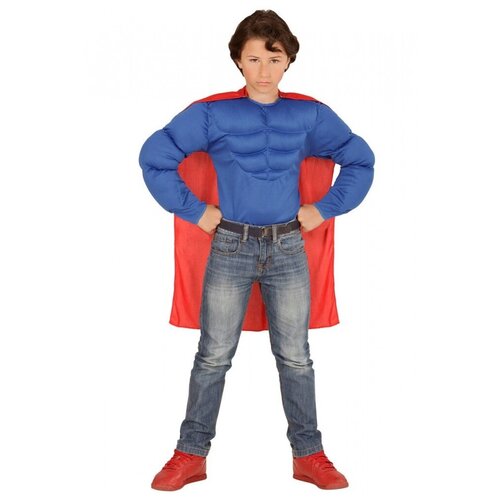 Детская футболка супергероя (9662) 140 см фигурка bendyfigs dc comics superman супермен 19 см