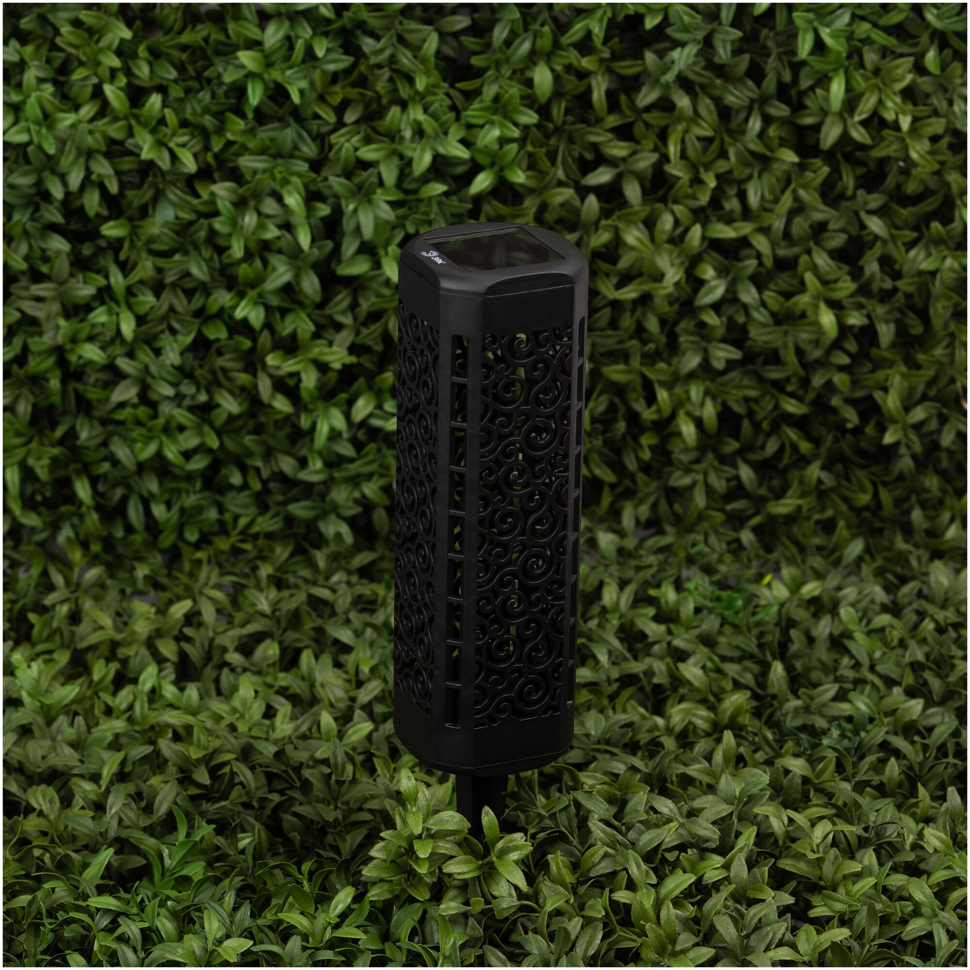 Светильник в грунт Эра «Восток» SF22-39 на солнечных батареях 19 см цвет черный нейтральный белый свет - фото №5
