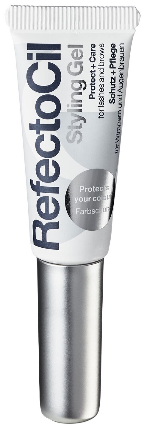 RefectoCil Гель для бровей и ресниц Styling gel Protect & Care, 9 мл, прозрачный