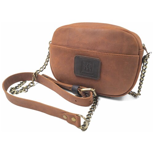 фото Женская сумка кроссбоди j.audmorr, abbey sienna, натуральная кожа, ручная работа j. audmorr