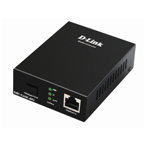 Трансивер D-LINK DMC-G20SC-BXU WDM Media Converter (DMC-G20SC-BXU/A1A)