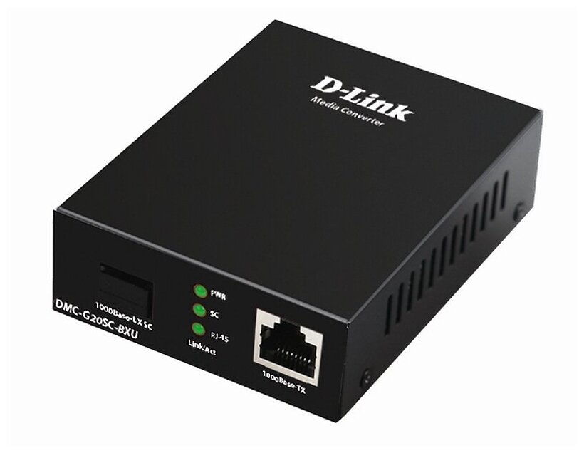 Трансивер D-LINK DMC-G20SC-BXU WDM Media Converter (DMC-G20SC-BXU/A1A)