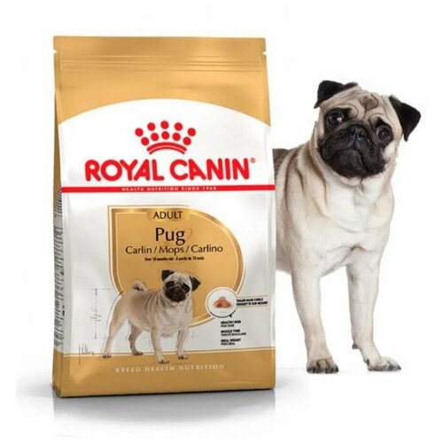 Royal Canin Сухой корм RC Pug Adult для мопса, 7.5 кг