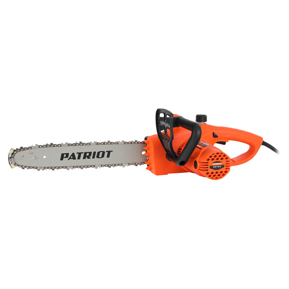 Пила цепная электрическая PATRIOT ESP 1614 / 1500 Вт / шина 35 см/ цепь 3/8"/ 52 звена / ручная электропила