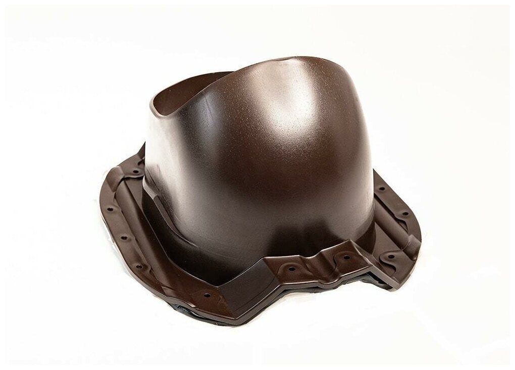 фото Проходной элемент "Мастер Флеш" для кровли НС-35 коричневый