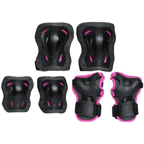 Защита комплект ROLLERBLADE SKATE GEAR JUNIOR 3 PACK black/pink (XXS)