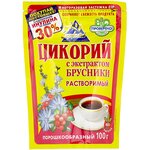 Цикорий Здоровье растворимый порошкообразный с экстрактом брусники - изображение