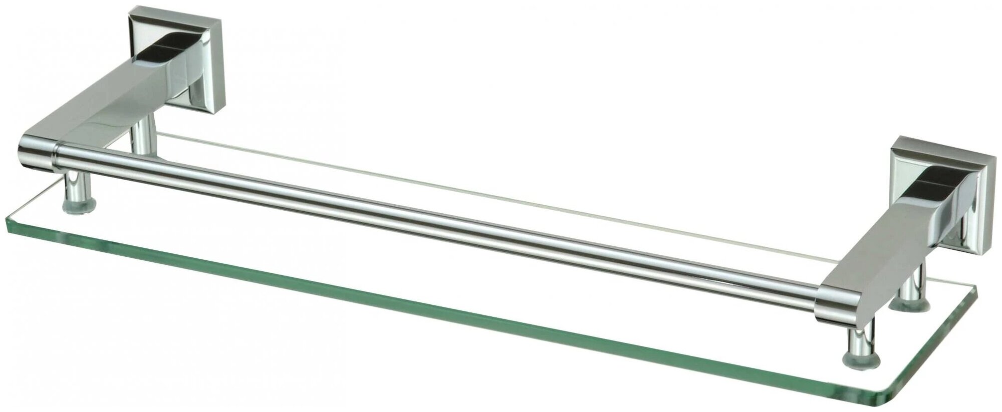 фото Полка прямая (стеклянная) 40 см Savol S-409591