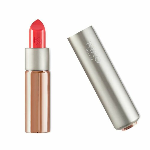 KIKO MILANO Полупрозрачная помада для губ Glossy Dream Sheer Lipstick (210 Coral)