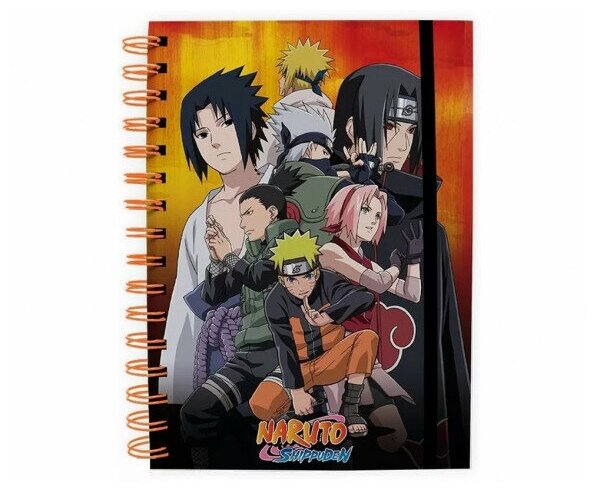 Блокнот ABYstyle Notebook A5 Naruto Shippuden: Konoha Group