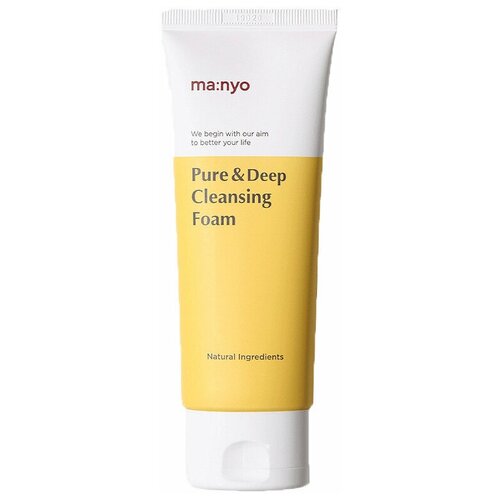 Manyo Factory Пенка для глубокого очищения пор с керамидами Pure&Deep Cleansing Foam 200 мл.