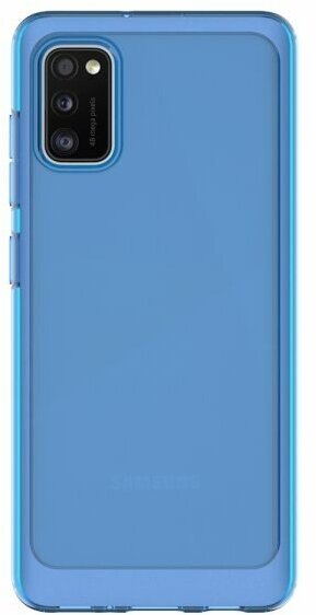 Чехол (клип-кейс) SAMSUNG araree A cover, для Samsung Galaxy A41, синий [gp-fpa415kdalr] - фото №1