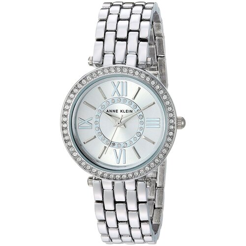 Наручные часы ANNE KLEIN Crystal 2967SVSV, серебряный