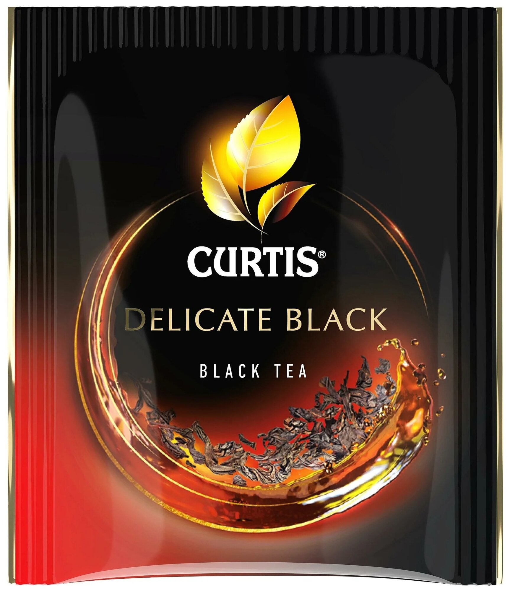 Чай черный Curtis "Delicate Black", листовой, 100 сашетов - фотография № 3