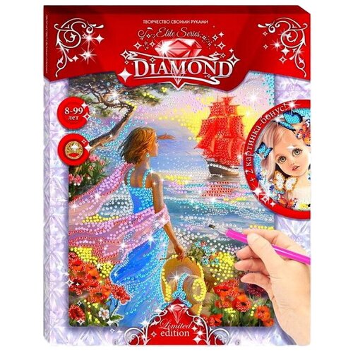 totum набор алмазной вышивки diamond painting 061026 Лапландия Набор алмазной вышивки Elite Series Diamond Ассоль (71632б)