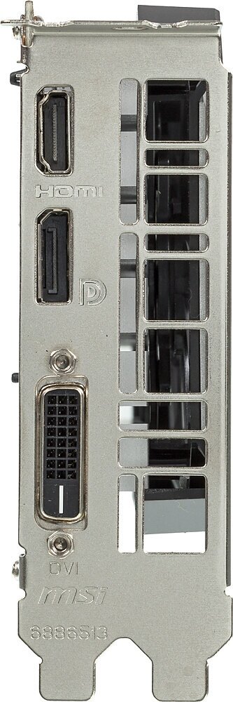 Видеокарта MSI PCI-E GTX 1650 D6 VENTUS XS OCV3 NVIDIA GeForce GTX 1650 4096Mb 128 GDDR6 1620/12000 DVIx1 HDMIx1 DPx1 HDCP Ret - фотография № 5