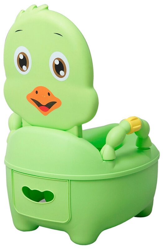 Детский горшок Pituso Цыпленок зеленый