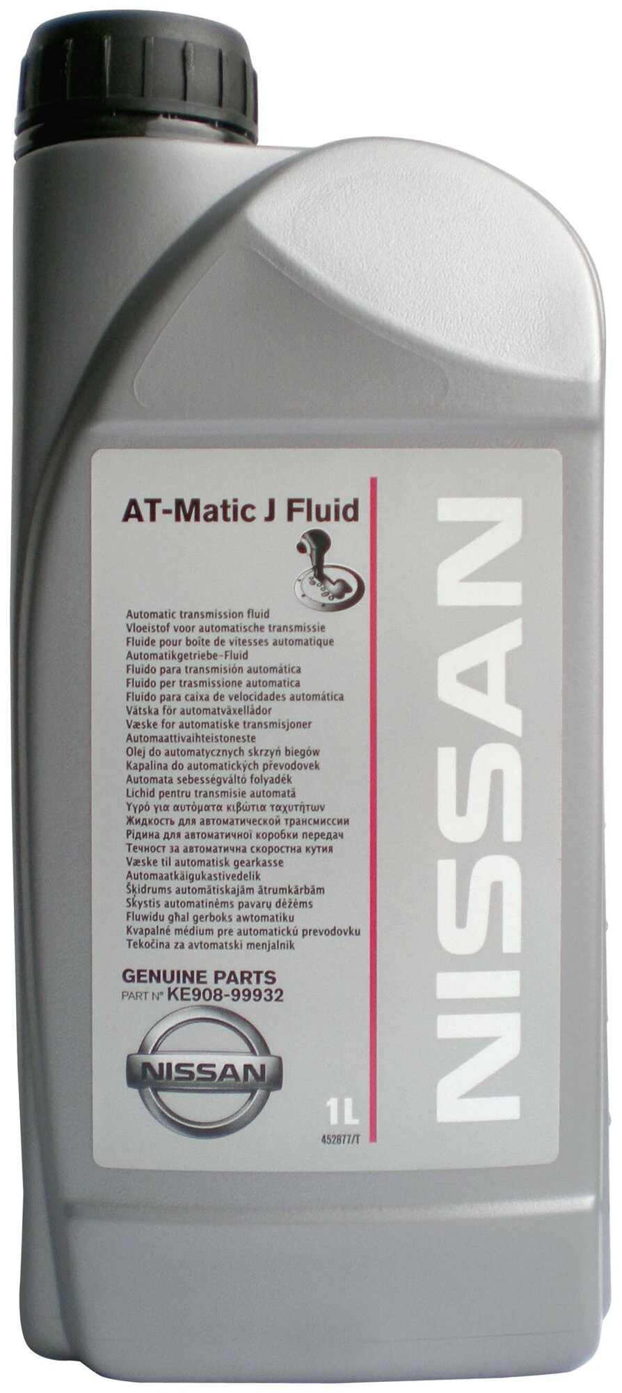 Ke90899932_жидкость Гидравлическая! Nissan At-Matic J Fluid (1l) Для Акпп Синт. NISSAN арт. KE90899932R