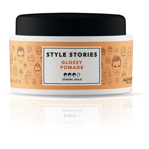 Alfaparf Milano Помада Style Stories Glossy Pomade, сильная фиксация, 100 мл hipster помада matte pomade сильная фиксация 33 мл