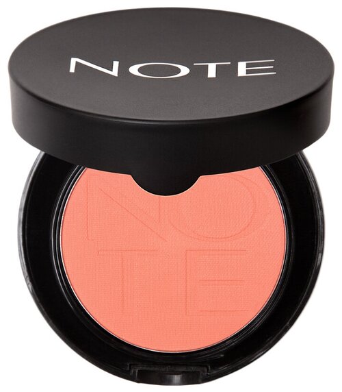 Note Румяна компактные с эффектом сияния Luminous Silk Compact Blusher, 02 pink in summer