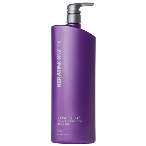 KERATIN COMPLEX Шампунь корректирующий для осветленных и седых волос Keratin Complex Blondeshell Shampoo 1000 мл