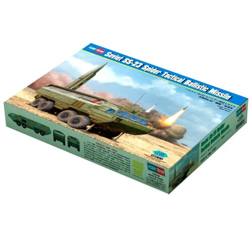 Сборная модель HobbyBoss Soviet SS-23 Spider Tactical Ballistic Missile (85505) 1:35 сборная модель hobbyboss soviet ba 3 armor car 83838 1 35