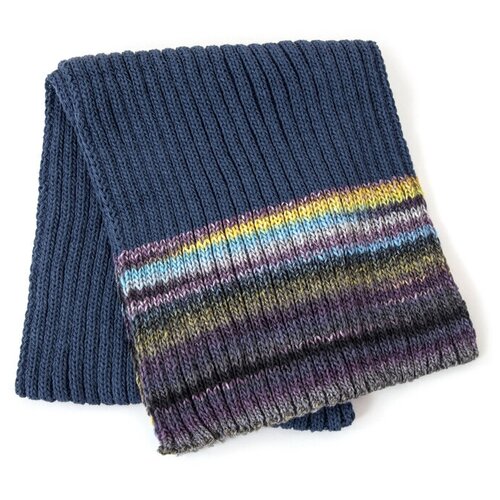 фото Шарф женский finn flare, цвет: синий a20-32143_100, размер: единый