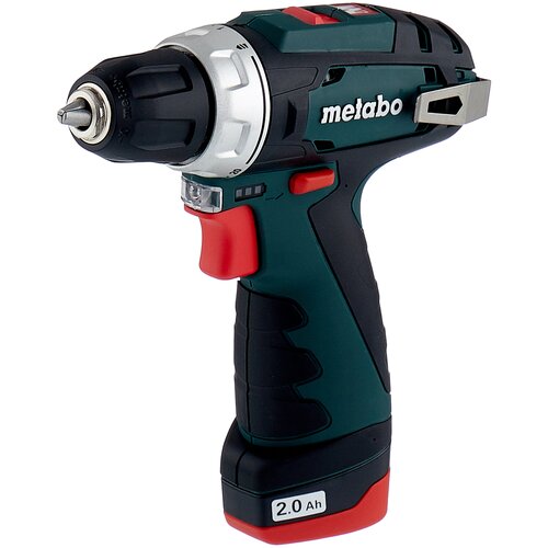 Аккумуляторная дрель-шуруповерт Metabo PowerMaxx BS Basic Set 6.00080.88 metabo аккумуляторная дрель шуруповерт metabo powermaxx