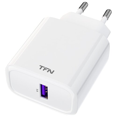Сетевое зарядное устройство TFN TFN-WCRPD02, 22.5 Вт, белый сетевое зарядное устройство tfn x2 pd qc 65w white tfn wc07