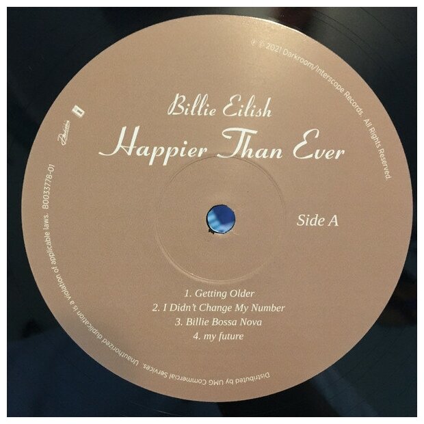 Billie Eilish Billie Eilish - Happier Than Ever (2 LP) Interscope - фото №5