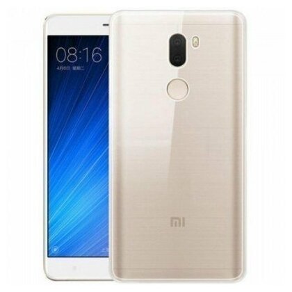 Чехол-накладка для Xiaomi Mi 5S Plus силиконовый (Прозрачный)