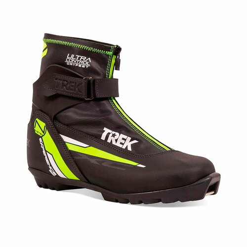 Ботинки лыжные NNN TREK Experience1 черные, размер RU38 EU39 СМ24,5