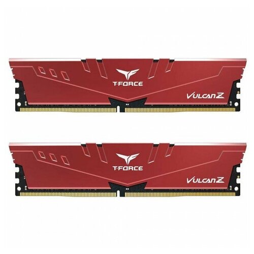 Оперативная память TEAM GROUP DDR4 16Gb (2x8Gb) 3600MHz pc-28800 Vulcan Z RED (TLZRD416G3600HC18JDC01)