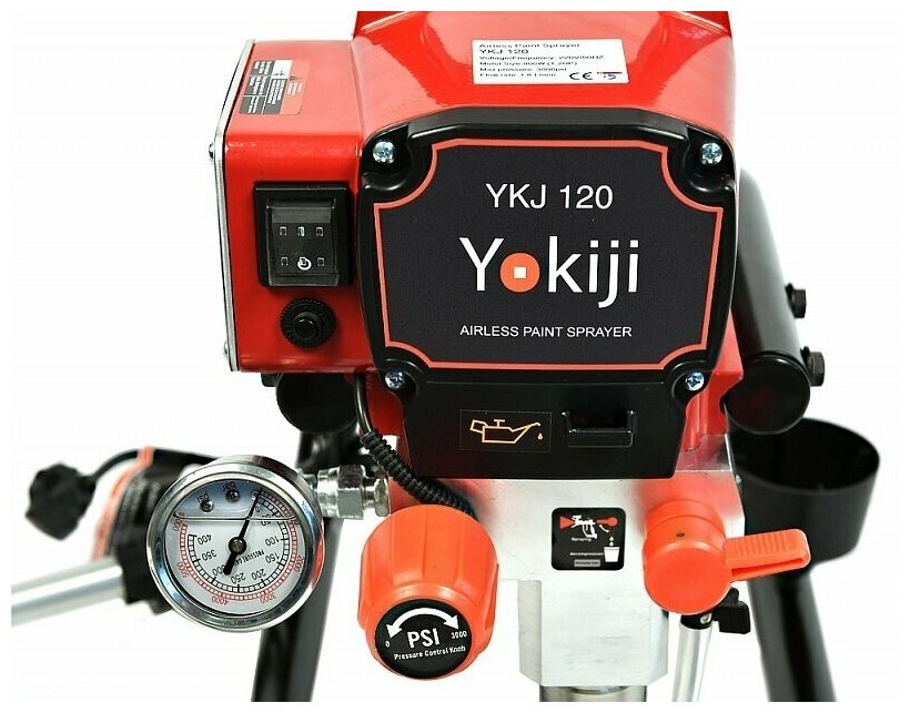 YKJ120 окрасочный аппарат YKJ120 электрический 220V, 50 HZ - фотография № 9