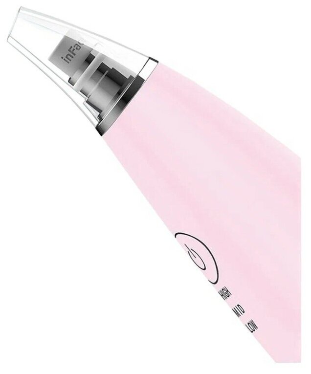 Аппарат для косметологии InFace Black Head Gauge MS7000, розовый - фотография № 11