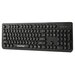 Проводная клавиатура мультимедийная SmartBuy One SBK-226-K, чёрная