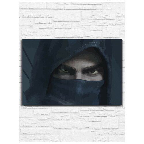 Картина по номерам на холсте игра Thief (PS, Xbox, PC, Switch) - 11031 Г 60x40 картина по номерам на холсте игра pillars of eternity ii deadfire ps xbox pc switch 11068 г 60x40