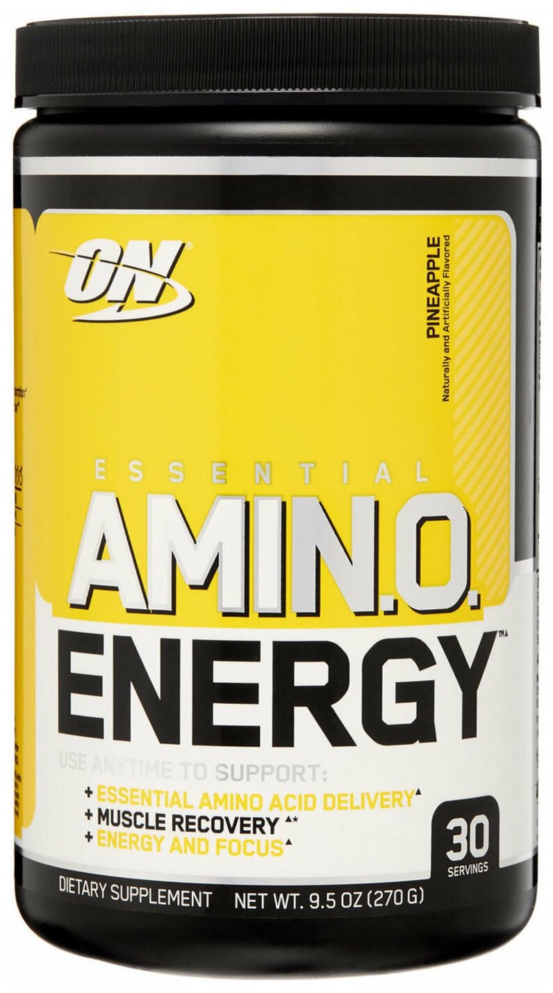 Аминокислоты и BCAA для спорсменов Optimum Nutrition Essential Amino Energy 9,5 oz Pineapple