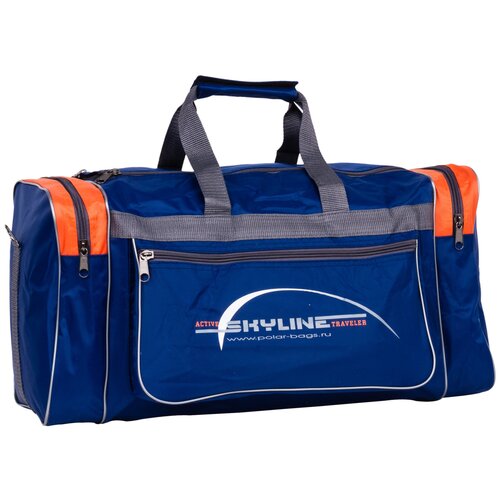 фото Сумка спортивная polar 6007/6 sum0348, 30 л, 54х27х54 см, оранжевый polar inc