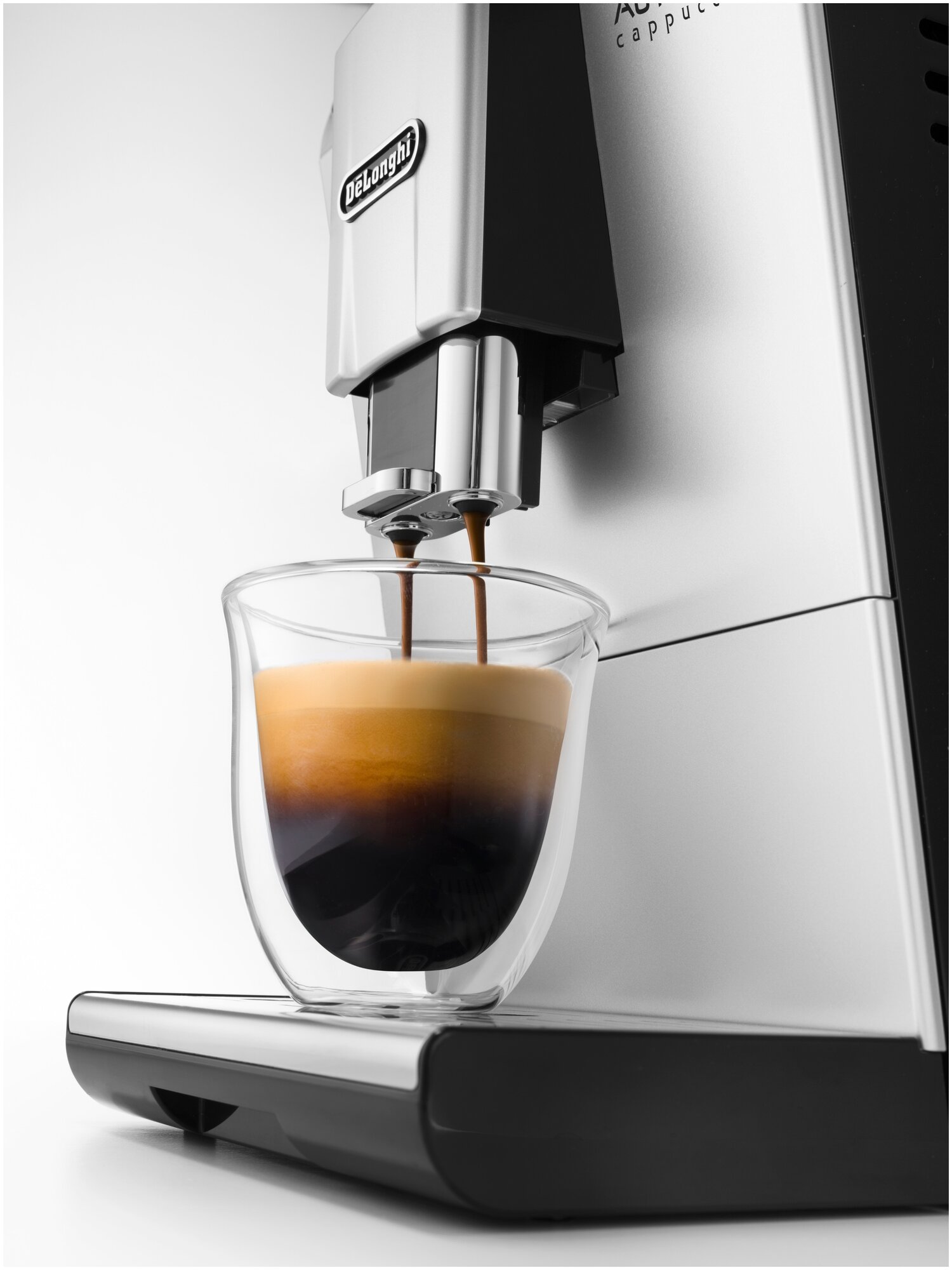 Кофемашина De'Longhi Autentica ETAM 29.660 SB, серебристый/черный - фотография № 5