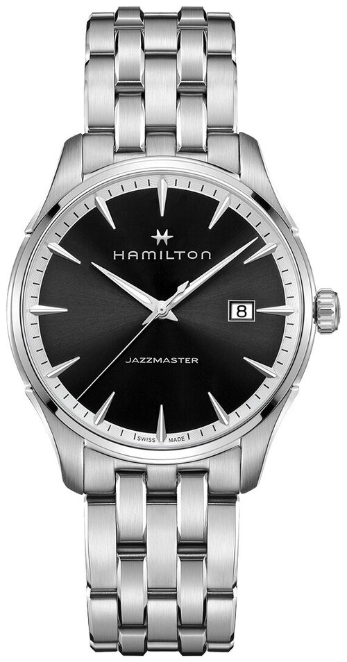 Наручные часы Hamilton Jazzmaster H32451131, серебряный, черный