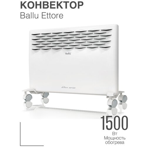 Конвектор Ballu Ettore на 20 м электрообогреватель напольный настенный 894700₽