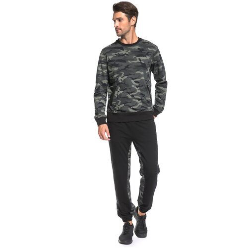 фото Костюм спортивный camouflage (pm france 43) размер 4xl (58), черный-милитари peche monnaie