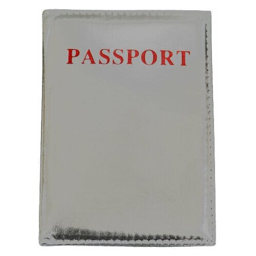 Обложка для паспорта Fostenborn, серебряный