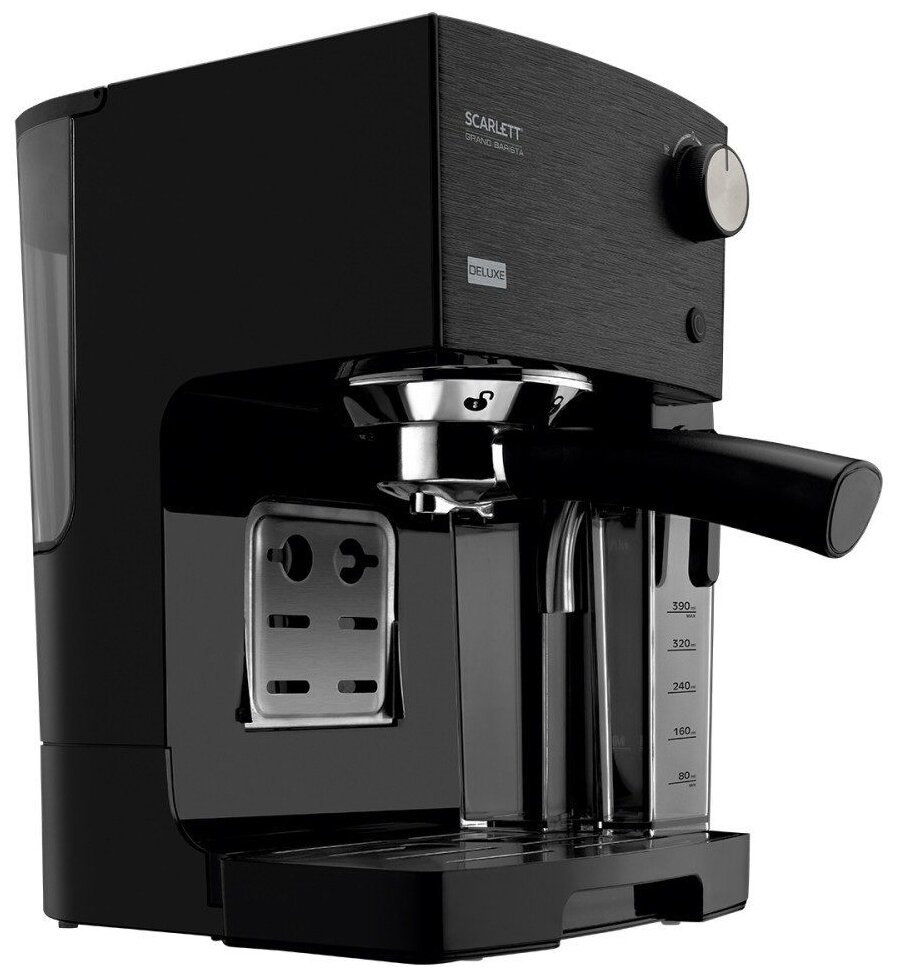 Кофеварка рожковая Scarlett SC-CM33016, черный - фотография № 2