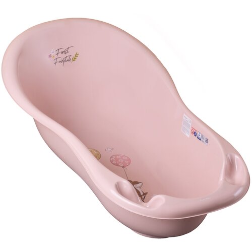 Ванночка Tega Baby Forest Fairytale (FF-005), светло-розовый, 53х31х102 см