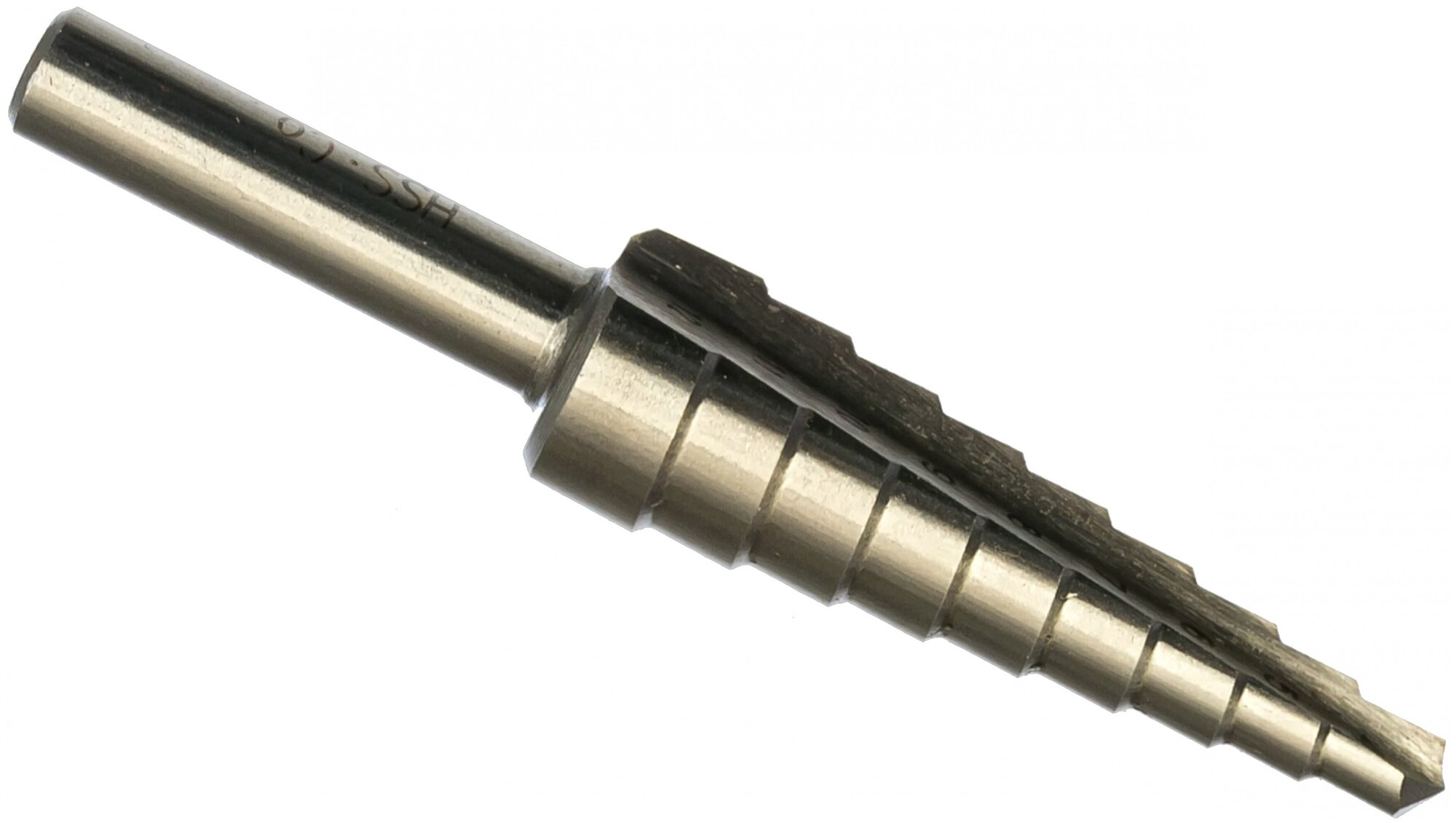 Сверло ступенчатое (4-12 мм: 9 ступеней: ход 1 мм) по металлу Дело Техники 216124 15291383