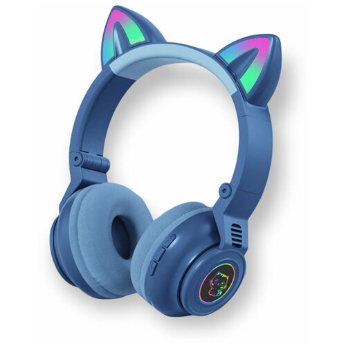 Беспроводные накладные наушники CatsEars STN-026 BT стерео синие 98000₽