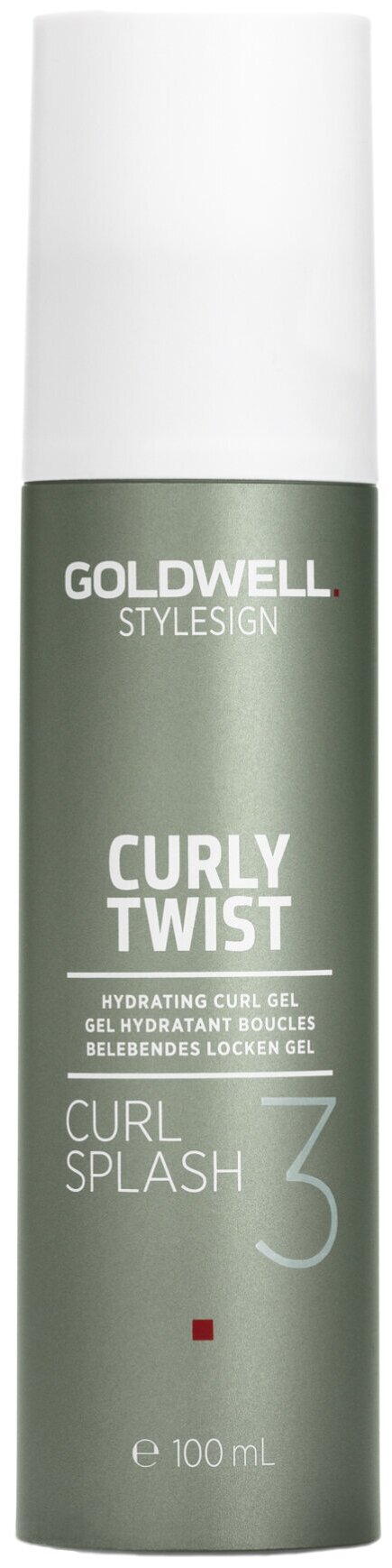 Goldwell Stylesign Curly Twist гидрогель для упругих локонов Curl Splash, средняя фиксация, 100 мл